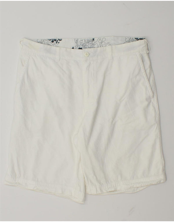 Fila Mens Chino Shorts W32 Médio Branco