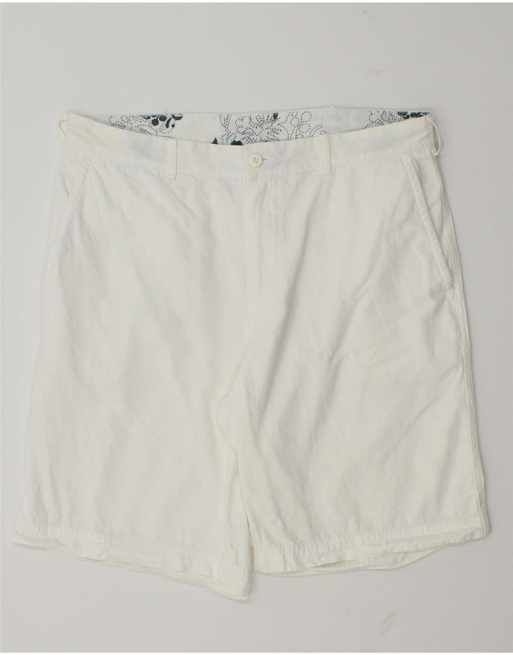 Fila Mens Chino Shorts W32 Médio Branco