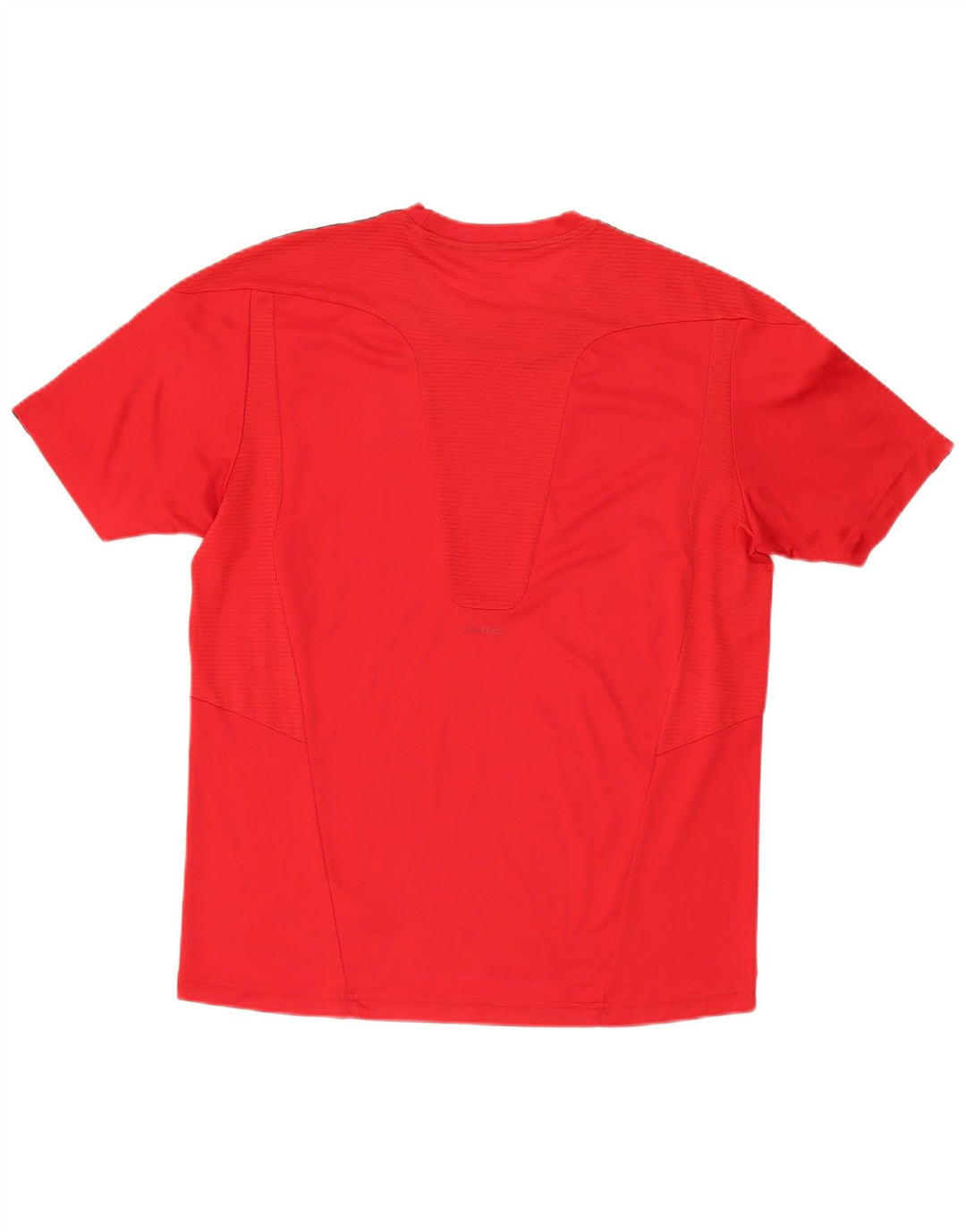Adidas Mens 3D Arc T-Shirt Top Grande Poliéster Vermelho