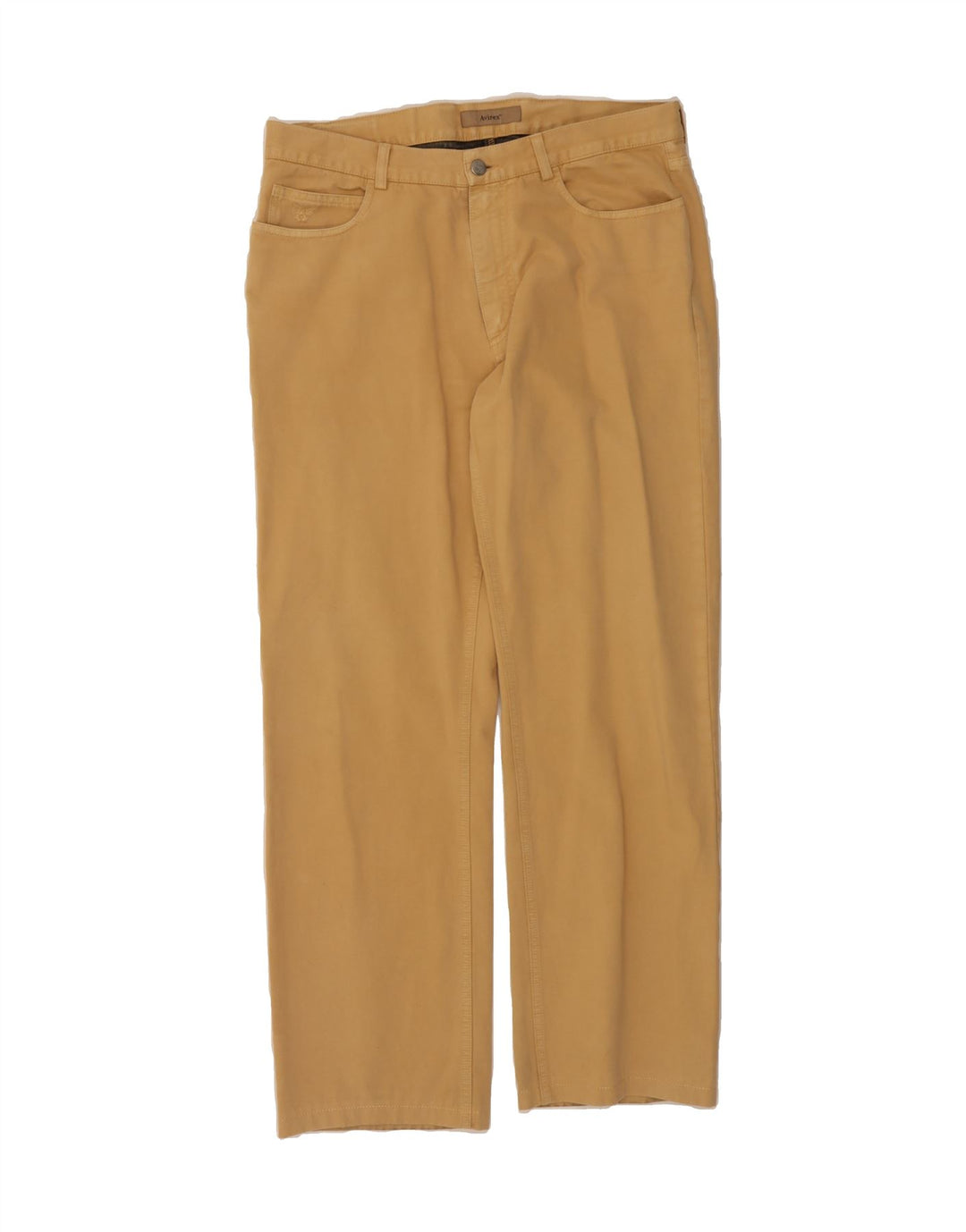 AVIREX Mens Straight Casual Trousers W36 L30 Beige Cotton Vintage Avirex and Second-Hand Avirex from Messina Hembry 