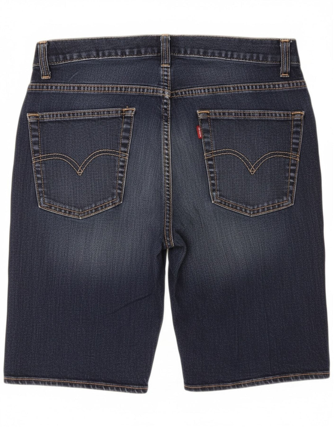 Shorts jeans Levi's Boys 511 15-16 anos W28 azul algodão