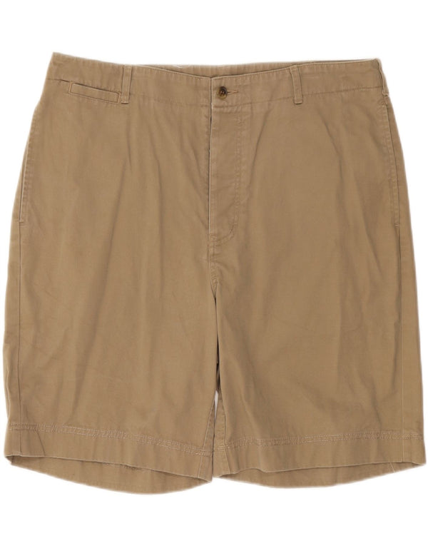 Gant Mens Bermuda Chino Shorts W36 Grande Algodão Bege