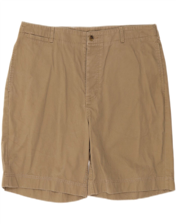 Gant Mens Bermuda Chino Shorts W36 Grande Algodão Bege