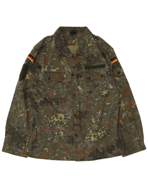 Jaqueta militar masculina Brandit UK 42 XL camuflagem cáqui poliéster