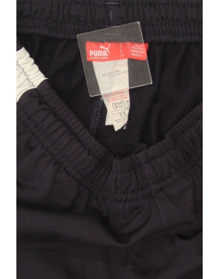 Calças de treino PUMA Menino 15-16 Anos Azul Marinho Colourblock Poliéster