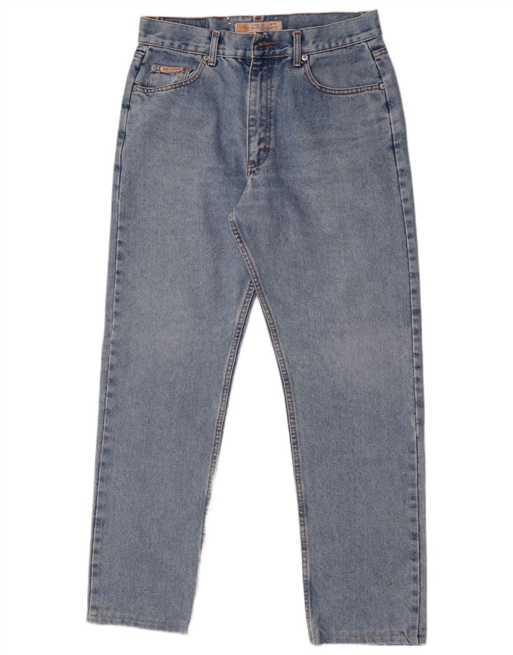 Rica Lewis Calça jeans reta masculina W33 L31 Azul