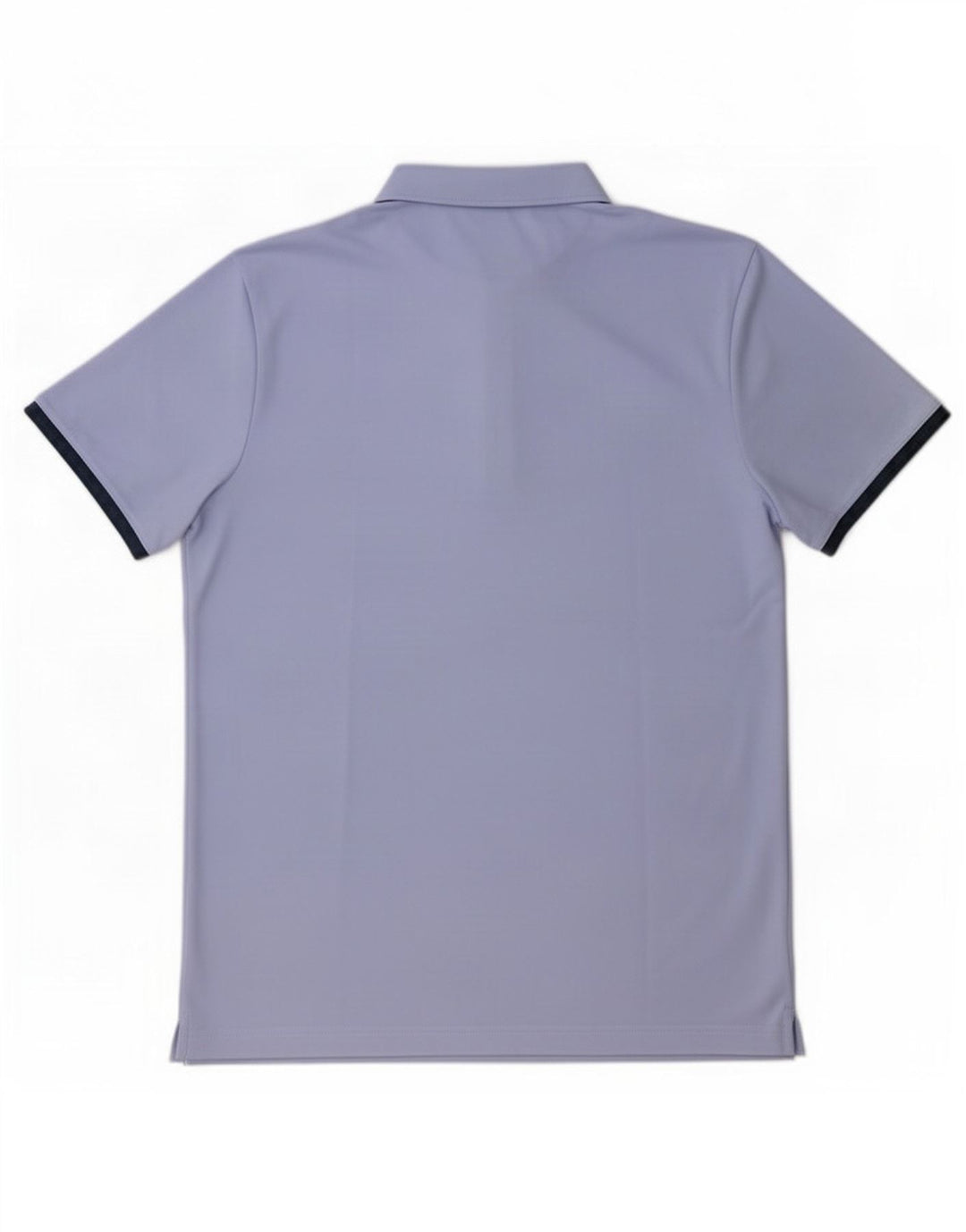 Camisa Polo Masculina Adidas Média Roxa Listrada Poliéster