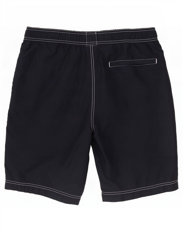 Shorts de natação masculino Superdry Graphic grande azul marinho