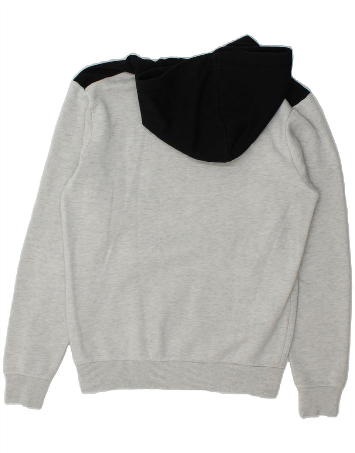FILA Mens Hoodie Jumper XS Grey Colourblock Cotton Vintage Fila and Second-Hand Fila from Messina Hembry 