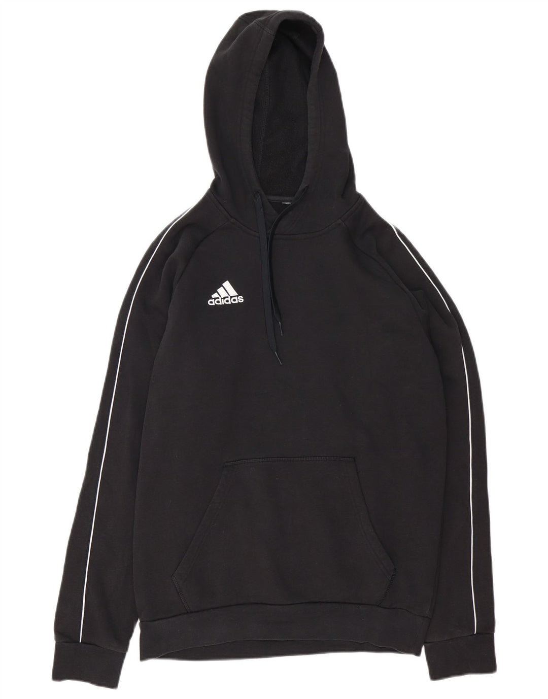 Adidas Mens Hoodie Jumper Médio Preto