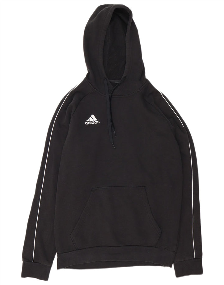 Adidas Mens Hoodie Jumper Médio Preto