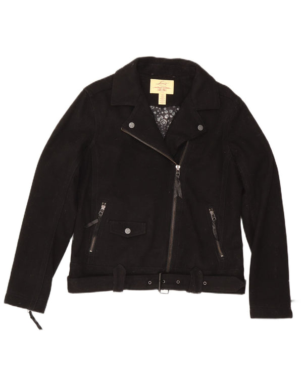 Jaqueta feminina Levi's Biker UK 14 lã preta média