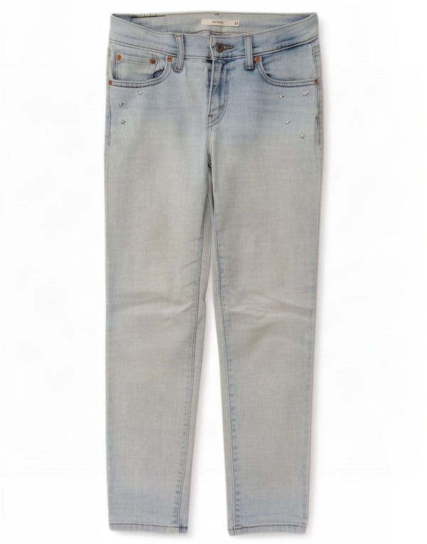 Jeans feminino Levi's Boyfriend Slim W25 L27 algodão azul