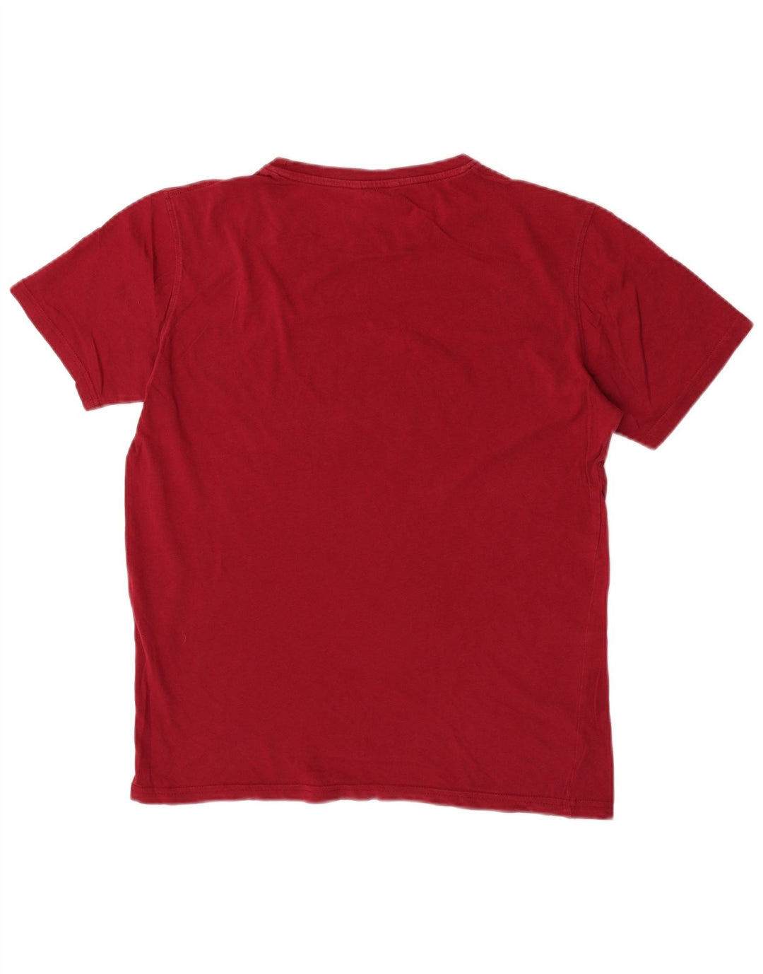 Camiseta gráfica masculina Carrera Top médio Borgonha