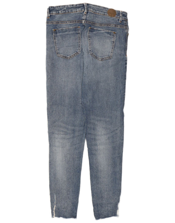 Calça jeans skinny feminina Zara EU 36 XS W26 L27 azul algodão