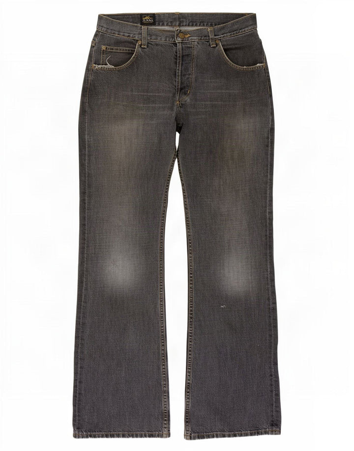 Calça jeans feminina Lee Bootcut W30 L34 cinza
