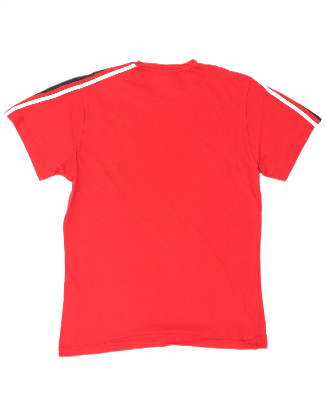 Camiseta gráfica masculina LOTTO Top IT 48 algodão vermelho médio