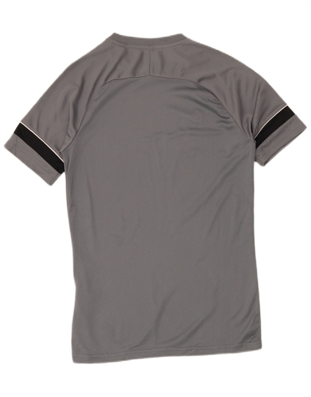 NIKE Mens T-Shirt Top Small Grey Colourblock Polyester