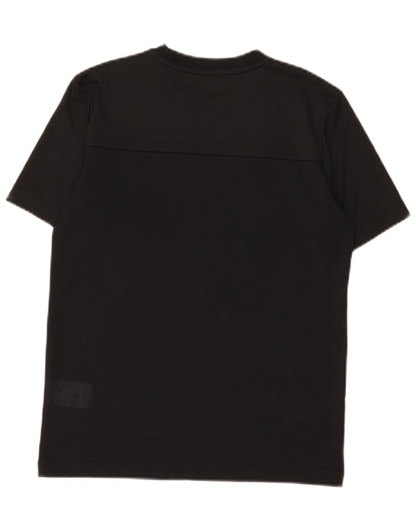 Camiseta Adidas Boys Climacool Graphic Top 11-12 Anos Preto Poliéster
