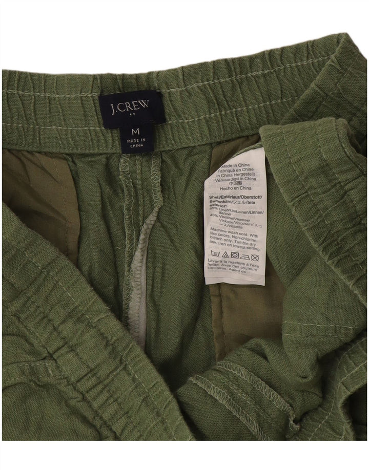 J. Crew Shorts Chino Feminino Médio W30 Linho Verde