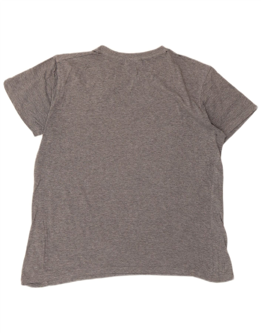 Fila Camiseta masculina gráfica Top cinza médio manchado