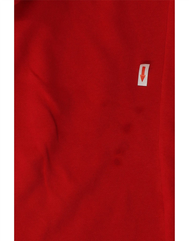 Reebok Mens Calças de treino Joggers Médio Algodão Vermelho