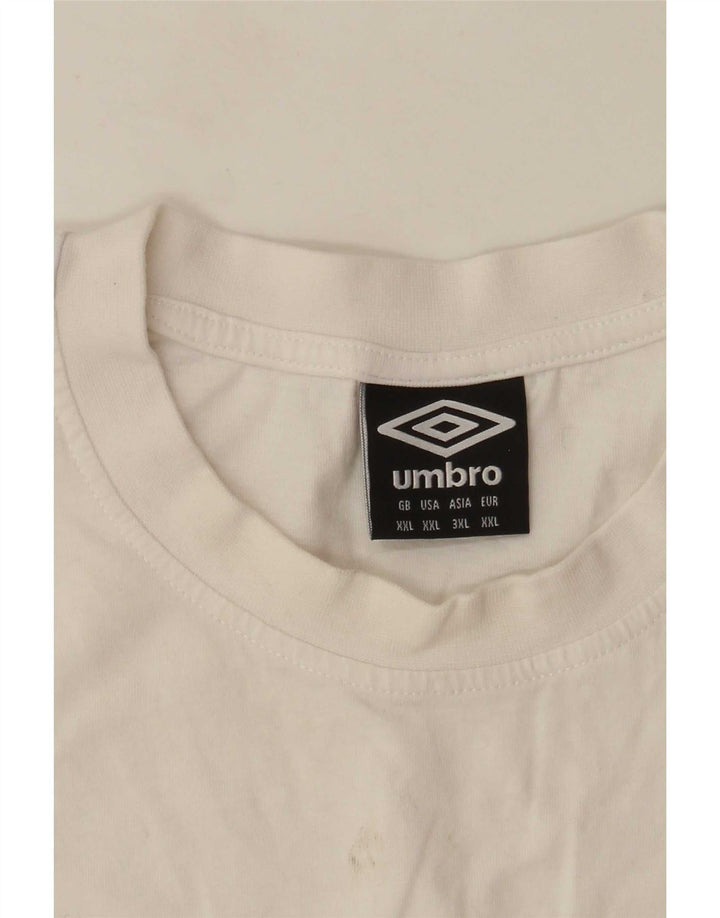 Umbro Camiseta Masculina Top 2XL Branca
