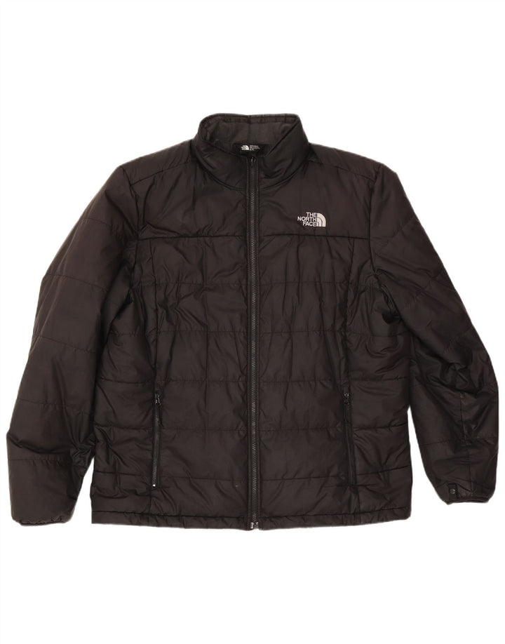 Jaqueta masculina acolchoada The North Face UK 42 XL poliéster preto