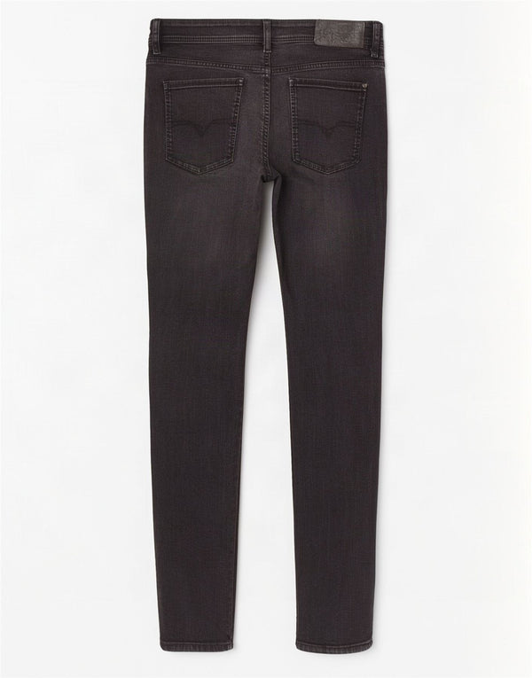 Diesel Mens Sleenker Slim Skinny Jeans W34 L32 Algodão Preto