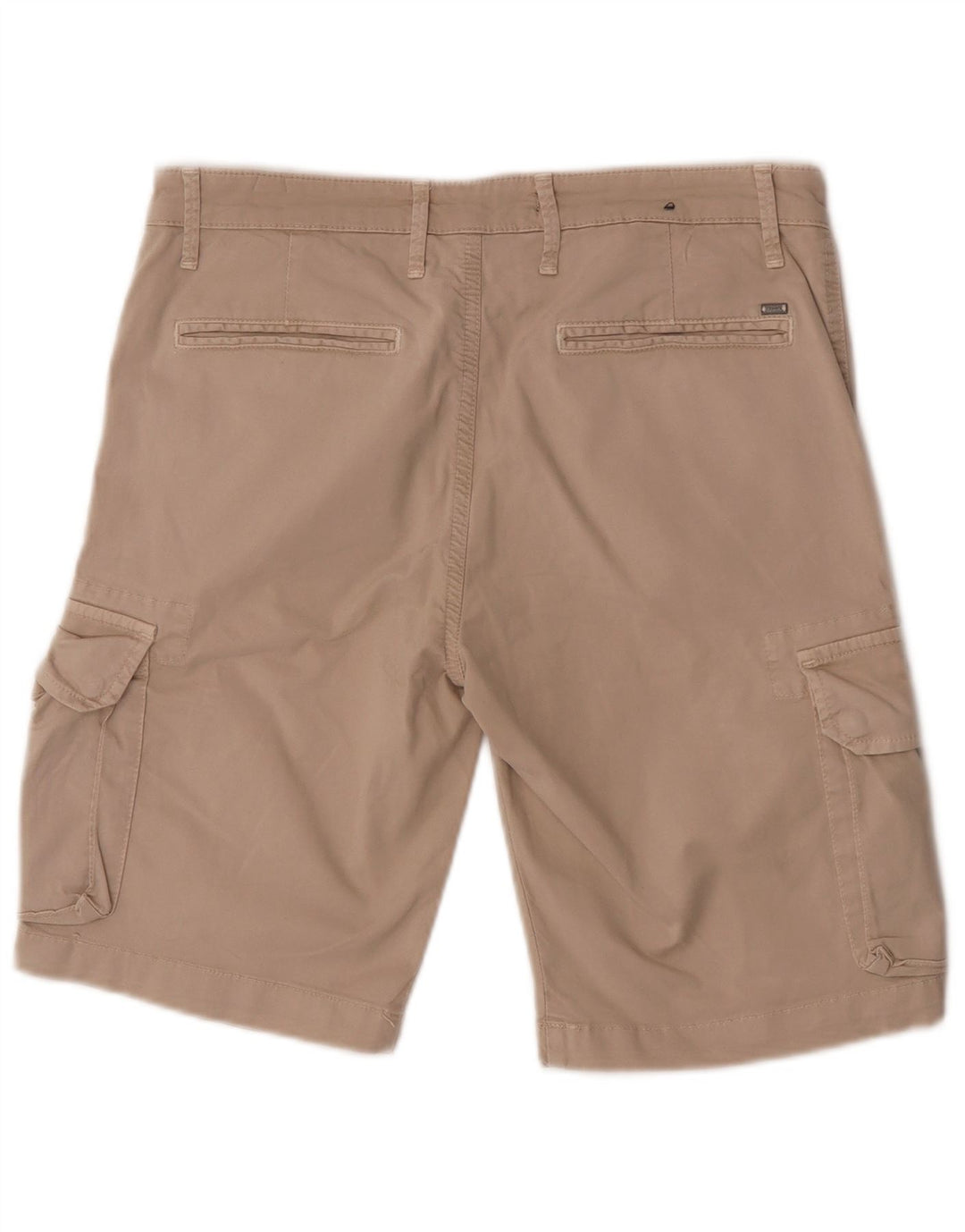 Liu Jo Mens Cargo Shorts IT 46 Pequeno W30 Algodão Bege