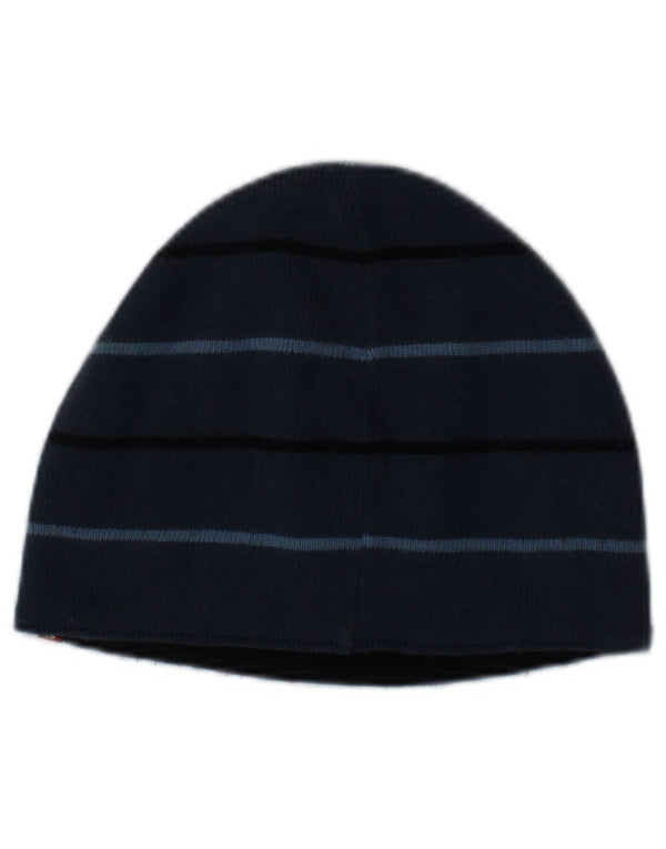 Gorro masculino Levi's pequeno/médio acrílico listrado azul marinho