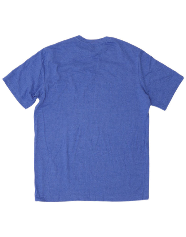 Camiseta Champion Masculina Regular Graphic Top Azul Médio