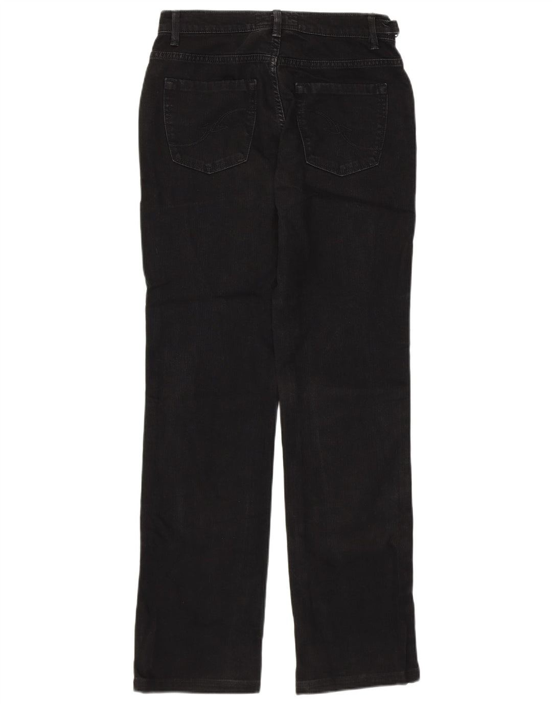 TRUSSARDI Womens Straight Jeans W26 L29 Black Cotton