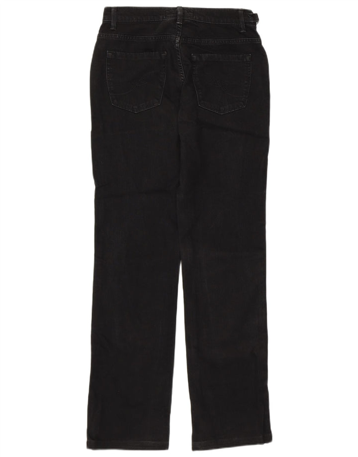TRUSSARDI Womens Straight Jeans W26 L29 Black Cotton