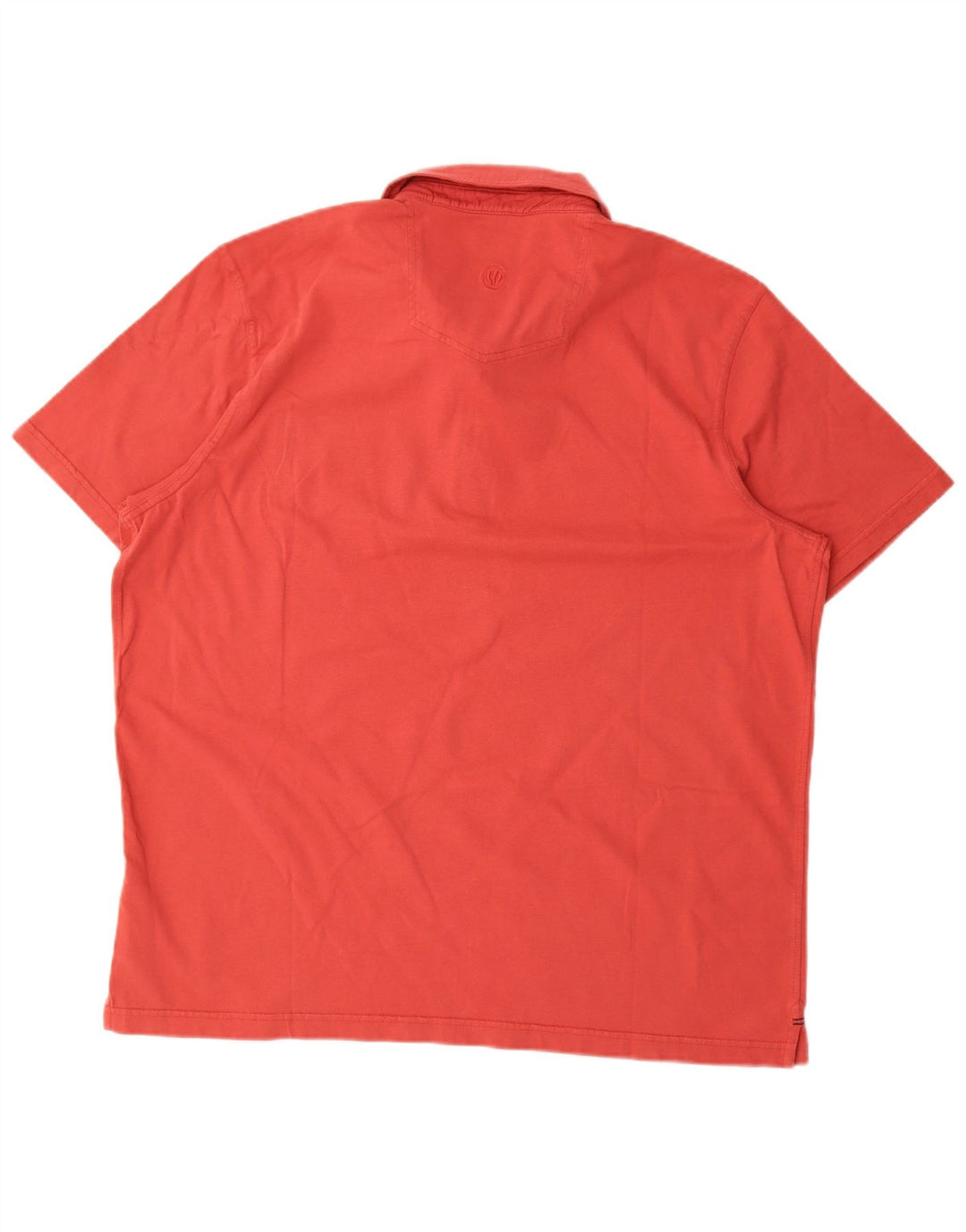 Camisa polo masculina Fat Face 2XL algodão vermelho
