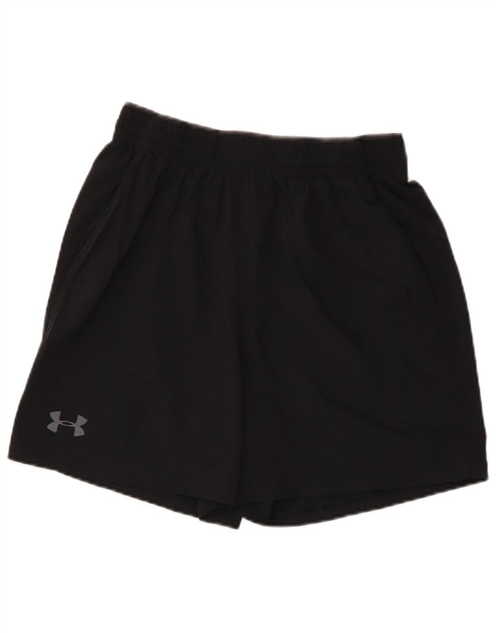 Under Armour Mens Sport Shorts Pequeno Poliéster Preto