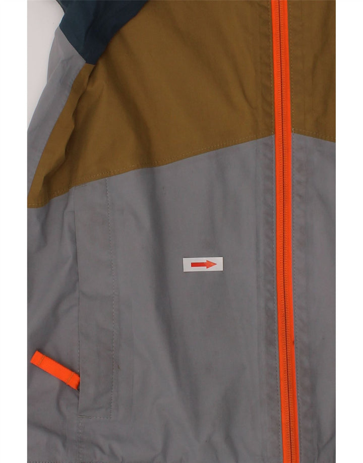 THE NORTH FACE Jaqueta de chuva para meninos 7-8 anos pequeno bloco colorido multicolorido