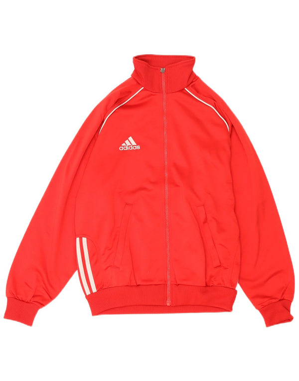 Jaqueta Adidas Meninos Treino Top 13-14 Anos Poliéster Vermelho Vermelho
