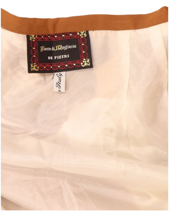 Saia feminina DE PIETRI W26 pequena floral multicolorida