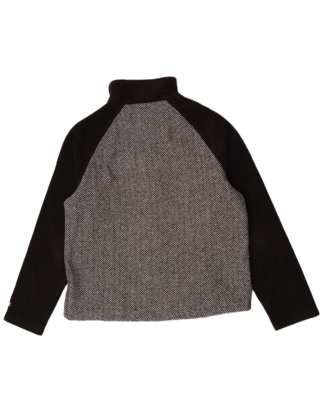 Jaqueta bomber feminina Champion UK 18 XL preta espinha de peixe