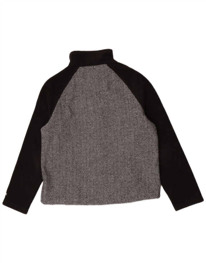 Jaqueta bomber feminina Champion UK 18 XL preta espinha de peixe