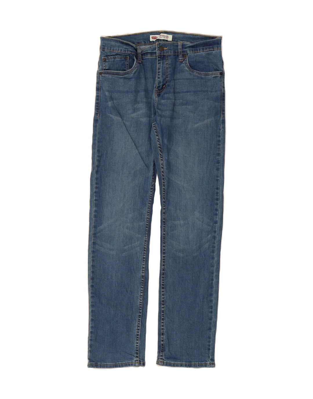 LEVI'S Boys 511 Slim Jeans 15-16 Years W30 L30 Blue Cotton Vintage Levi's and Second-Hand Levi's from Messina Hembry 