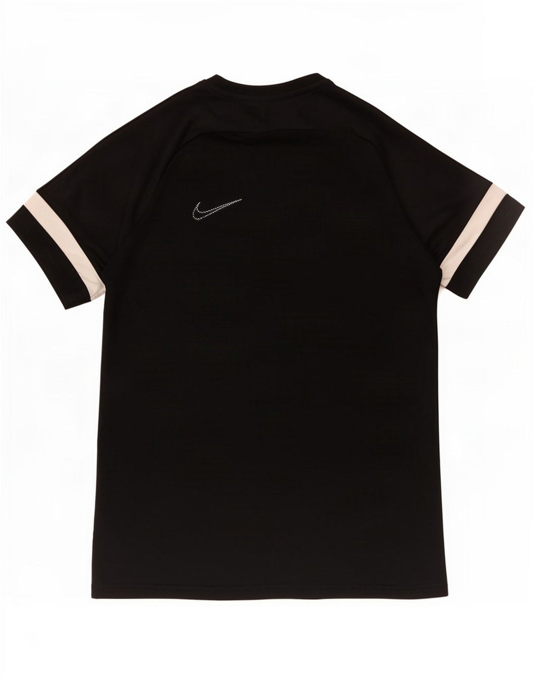 Camiseta masculina Nike Dri Fit Top médio preto colorblock poliéster