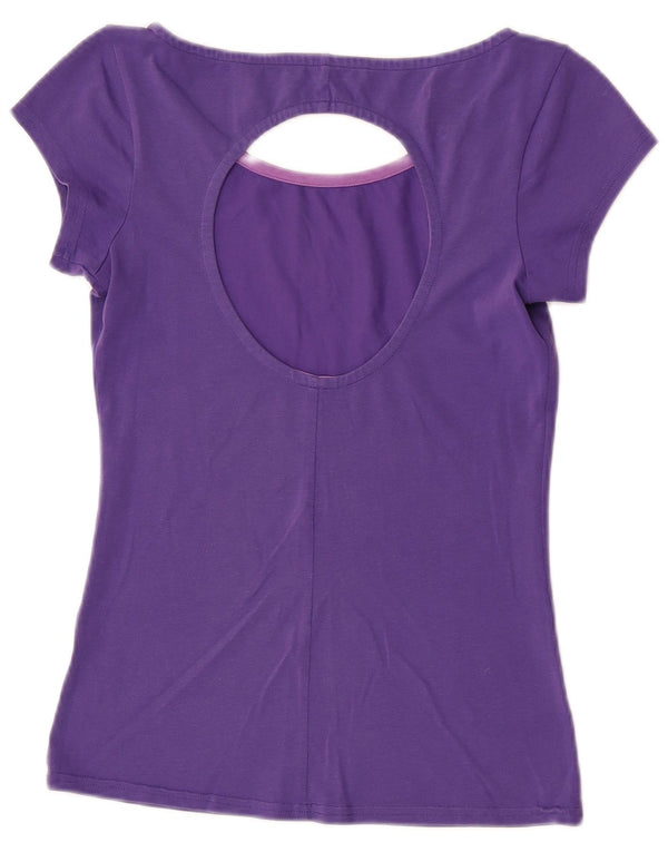 Camiseta Nike Feminina Dri Fit Graphic Top UK 4/6 XS Roxo