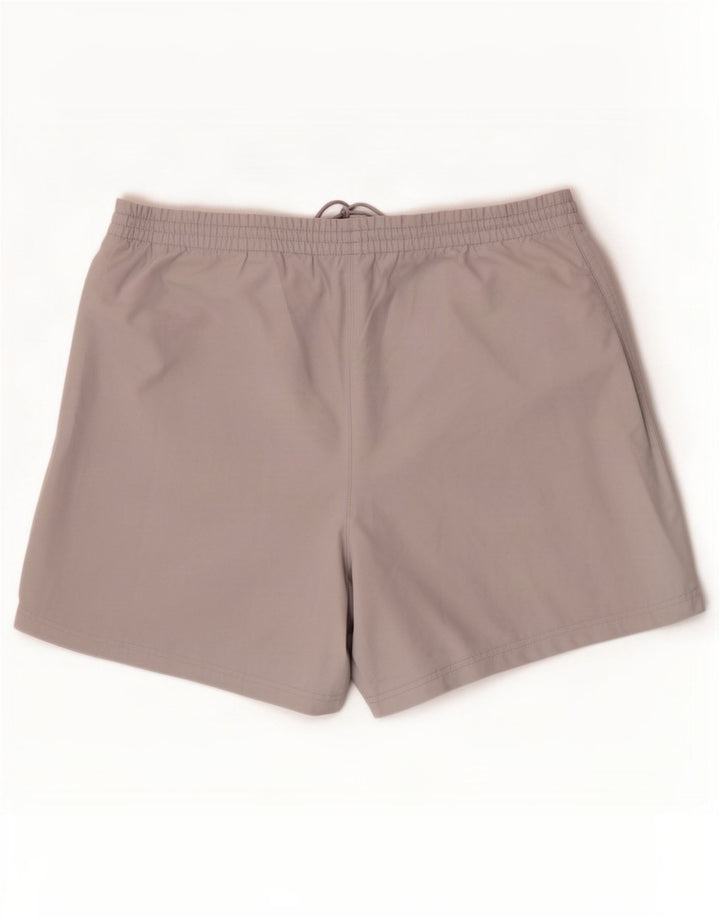 Shorts esportivos masculinos Adidas XL cinza poliéster