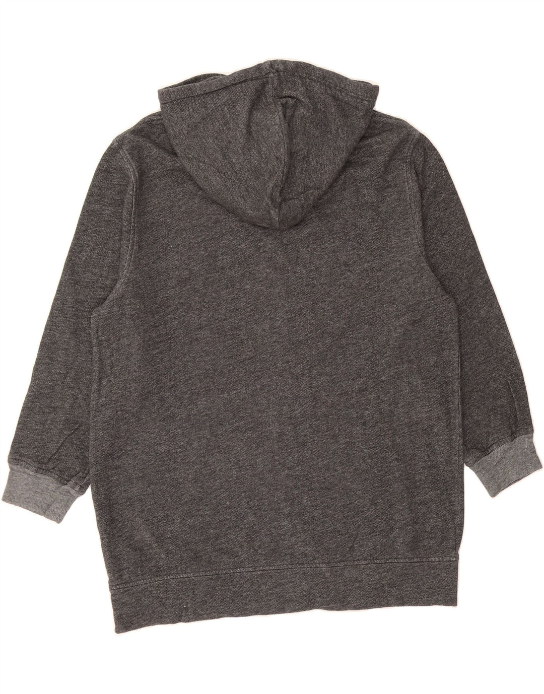 CONVERSE Mens 3/4 Sleeve Zip Hoodie Sweater Large Grey Flecked Cotton Vintage Converse and Second-Hand Converse from Messina Hembry 