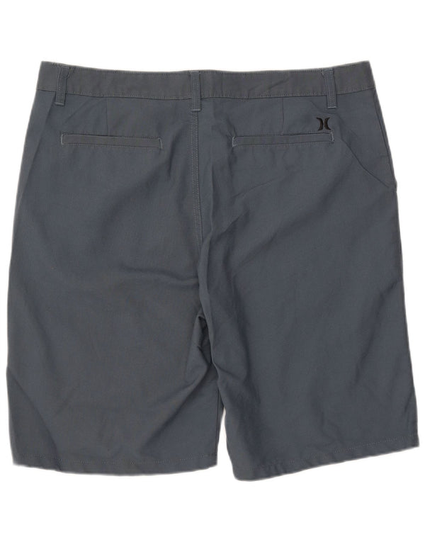 HURLEY Mens Chino Shorts W36 Grande Rayon Azul