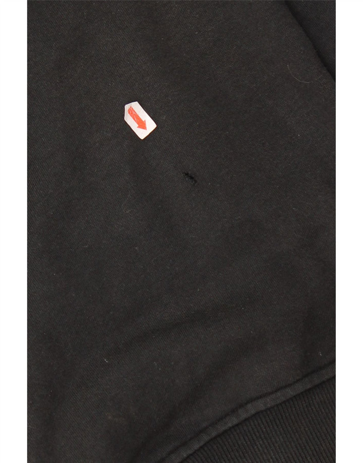 Animal Mens Graphic Tracksuit Top Jacket XL Algodão Preto