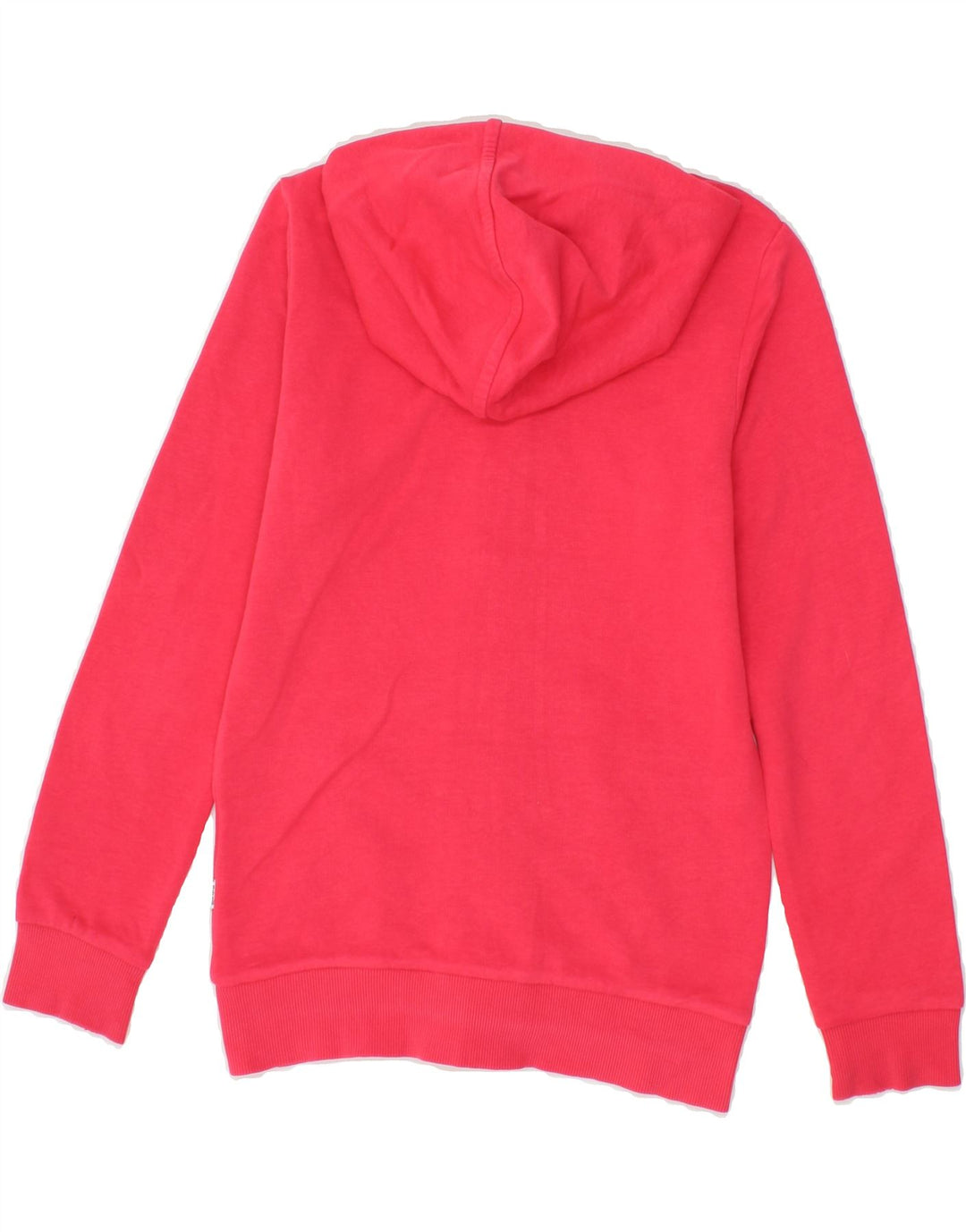 PUMA Girls Zip Hoodie Sweater 11-12 Years  Pink Vintage Puma and Second-Hand Puma from Messina Hembry 