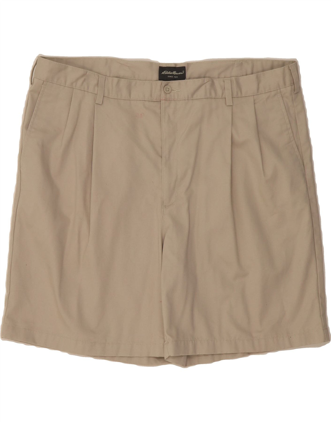 EDDIE BAUER Mens Pegged Chino Shorts W44 2XL Beige Cotton Vintage Eddie Bauer and Second-Hand Eddie Bauer from Messina Hembry 